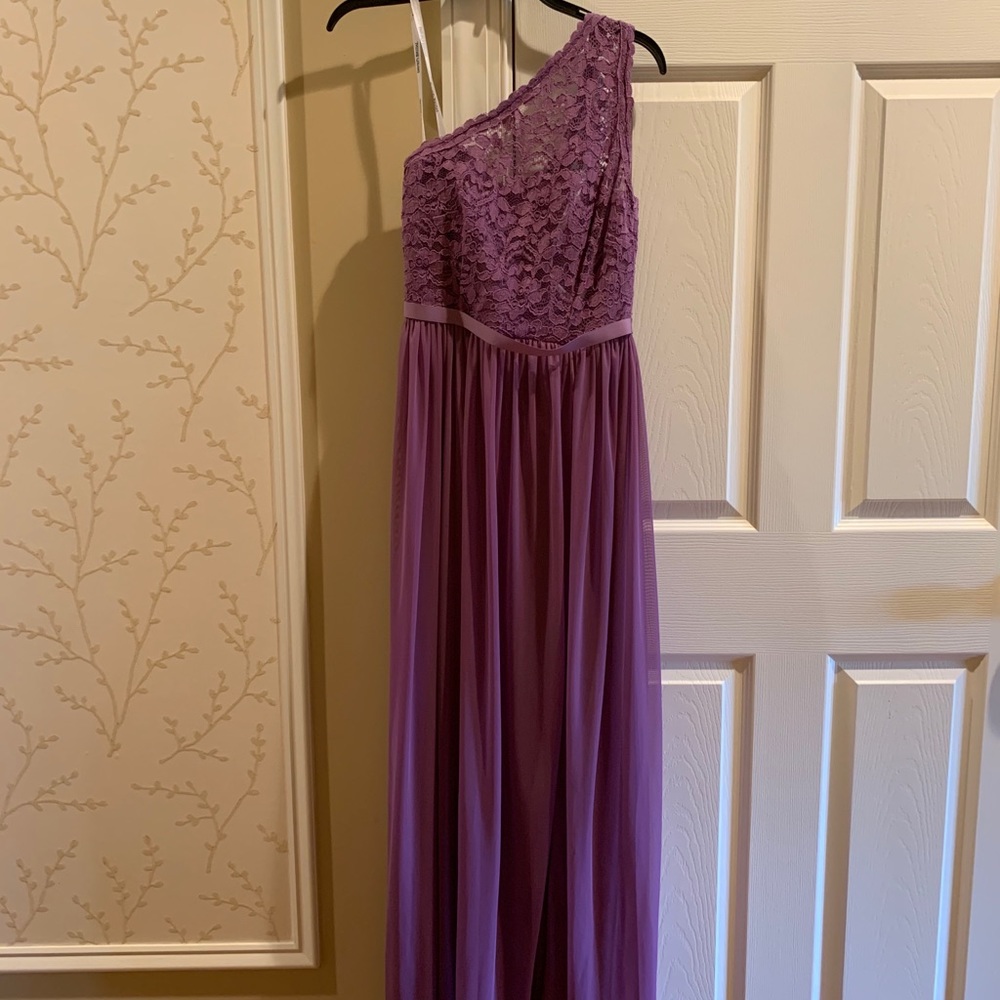 David’s Bridal bridesmaids dress